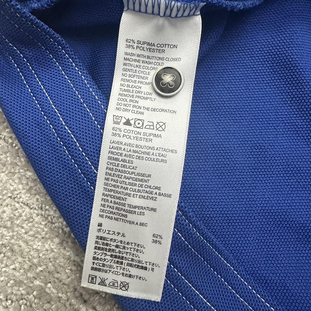 Los Angeles Dodgers Shirt Mens Large Blue MLB Baseball Tommy Bahama Polo LA Logo - Picture 7 of 10